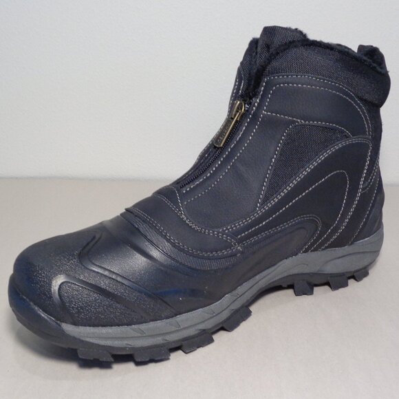 Khombu Size 10 M MASON Black Hybrid Boots New Men's Shoes - Picture 8 of 16